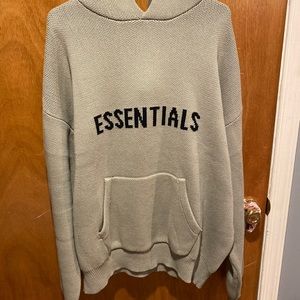 Essentials fear of god knit hoodie new season
